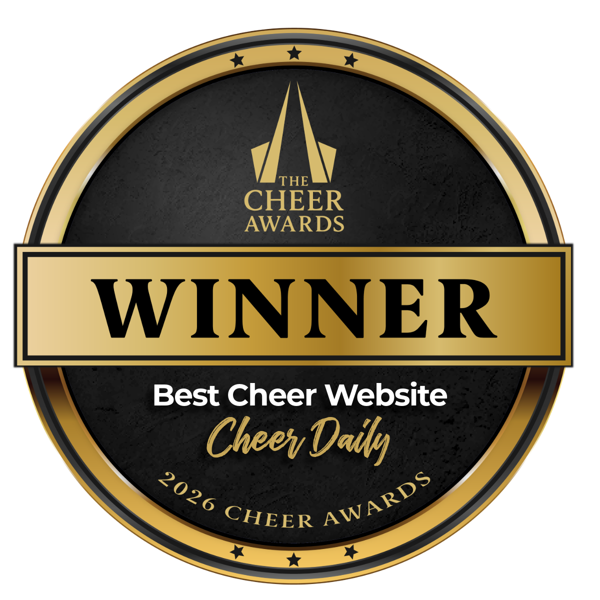 Winner — Best Cheer Website, 2026 Cheer Awards
