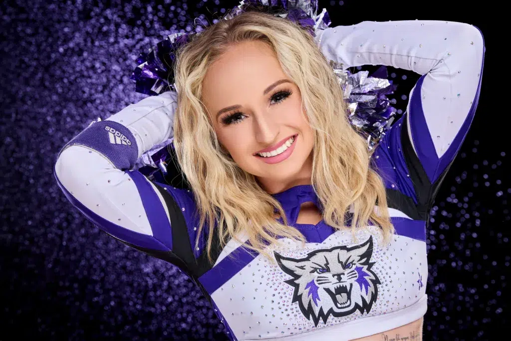 Hailey D'Lynn Smith from Weber State before joining Miami Metal as a Professional Cheerleader for the Pro League
